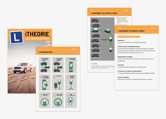 1 Ensemble iTHEORIE Les Manoeuvres avec 15 cartes